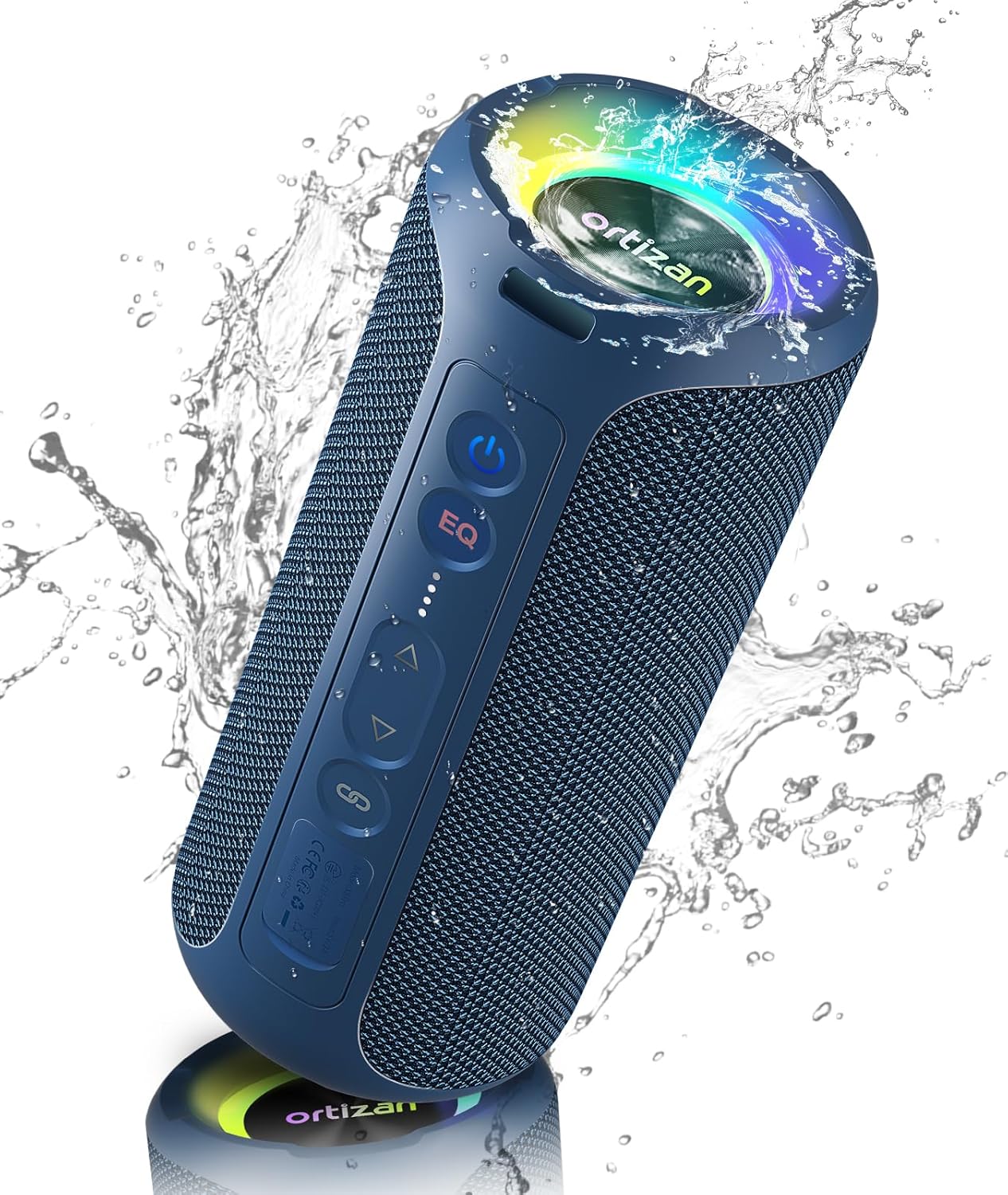 Portable Bluetooth Speaker Waterproof Ipx7 - Ortiza Speaker Bluetooth nirkabel, dengan suara