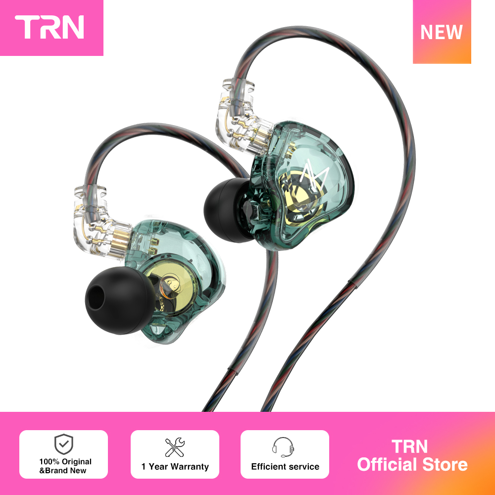 TRN MT1 Earphone In-Ear Monito - Type C Wired Earphones With Mic ulasan dan harga