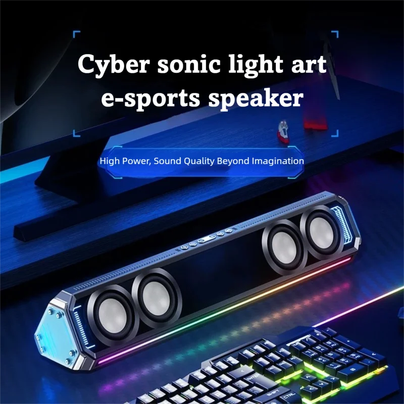 Soundbar Gaming dengan Lampu R - Portable Bluetooth Speaker Waterproof Ipx7 ulasan dan harga