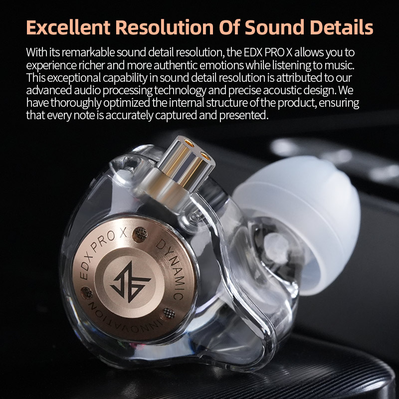 KZ EDX Pro X headphone berkend - In Ear Monitors For Singers ulasan dan harga