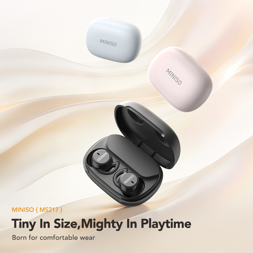 Earbud Nirkabel MINISO MS217:  - Sleep Mask Headphones Bluetooth ulasan dan harga