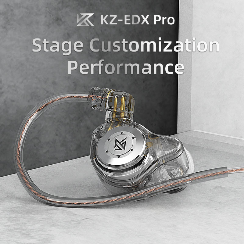 KZ EDX Pro Fones De Ouvido Bas - In Ear Monitors For Singers ulasan dan harga