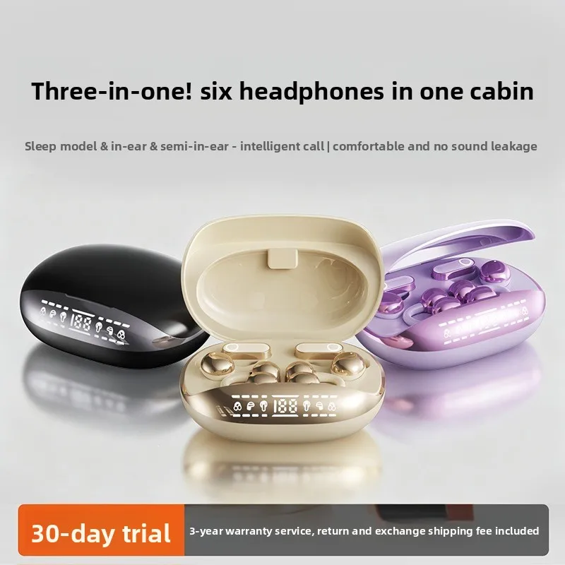 6 Pasang Earbud Nirkabel Bluet - Sleep Mask Headphones Bluetooth ulasan dan harga