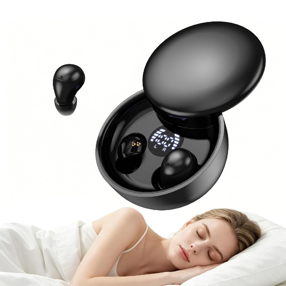 Earbud Mini Tak Terlihat Headp - Sleep Mask Headphones Bluetooth ulasan dan harga