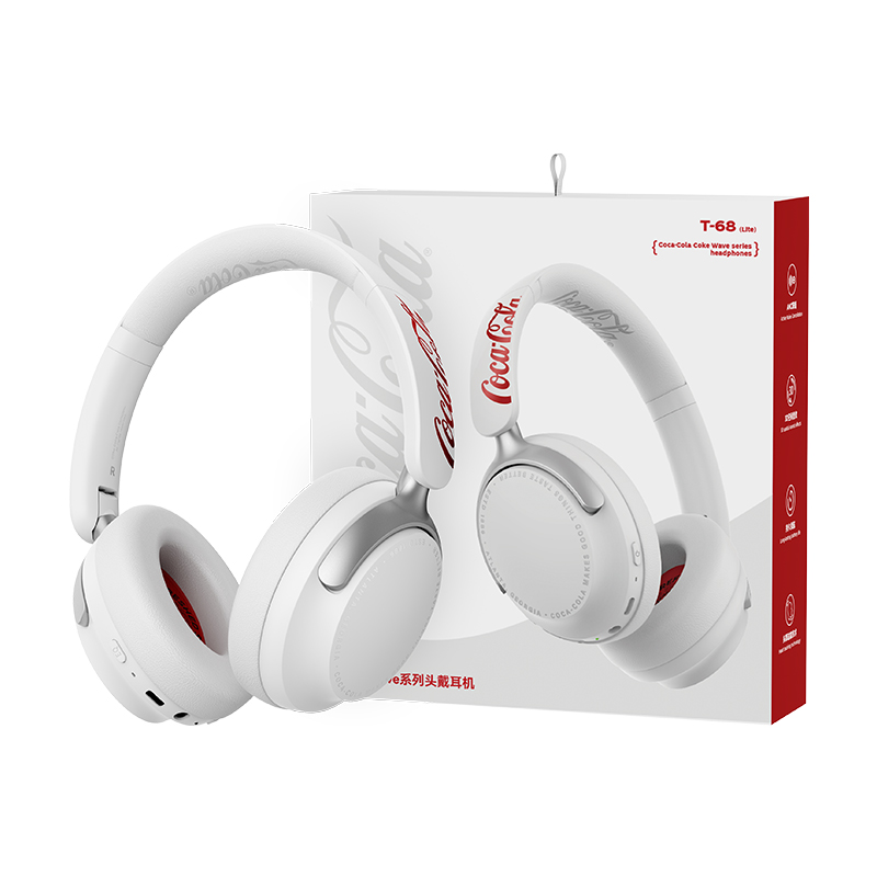 Coca‑Cola T-68Lite Headphone O - Anc Wireless Over Ear Headphones ulasan dan harga
