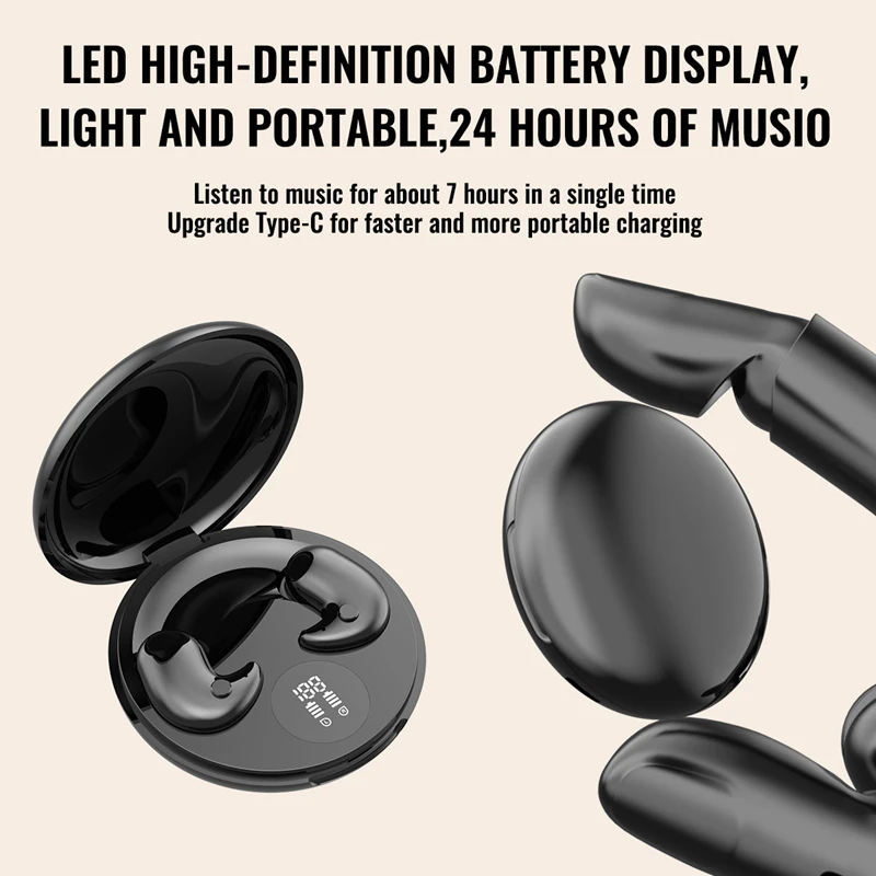 Headset Tidur Tak Terlihat Len - Type C Wired Earphones With Mic ulasan dan harga