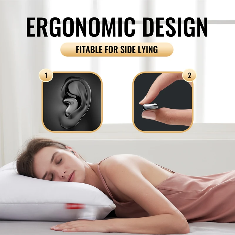 Headset Tidur Tak Terlihat Len - Type C Wired Earphones With Mic ulasan dan harga