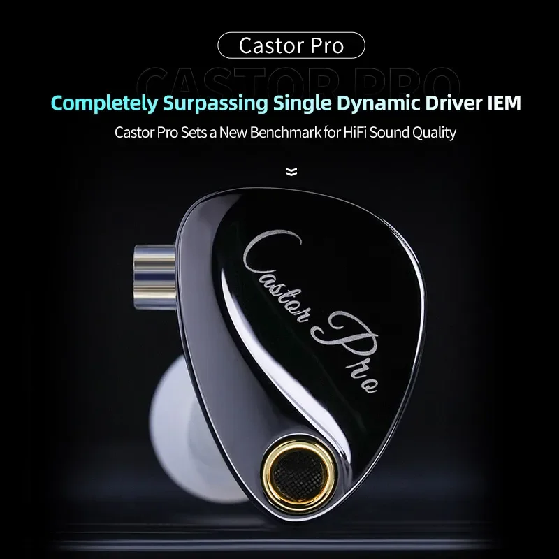 KZ Castor PRO Earphone In-Ear  - In Ear Monitors For Singers ulasan dan harga