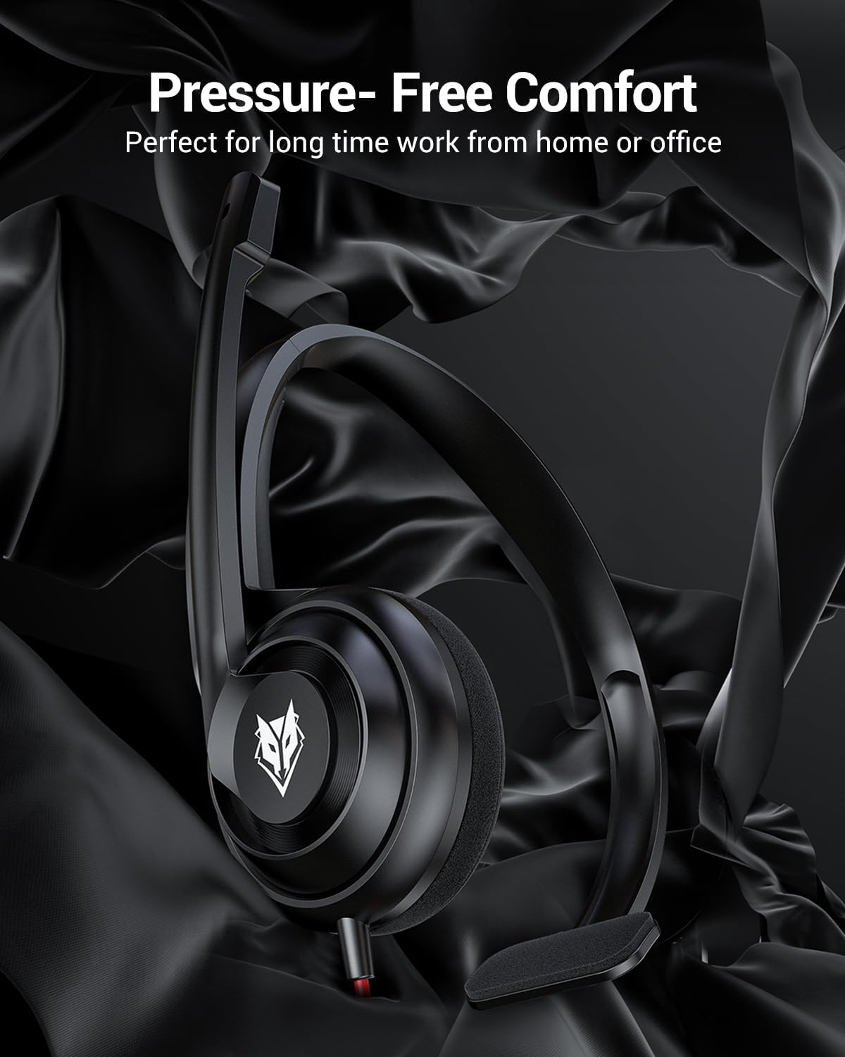 NUBWO HW02 Headset USB dengan  - Type C Wired Earphones With Mic ulasan dan harga