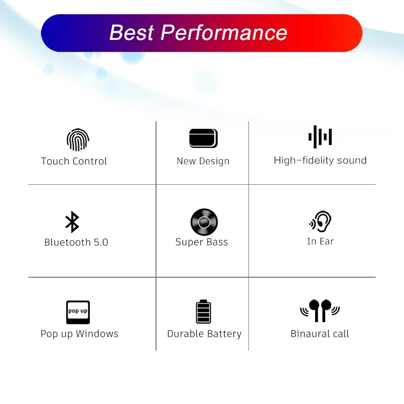 Bluetooth 5.3, Air Por 5, Earp - Headphones ulasan dan harga