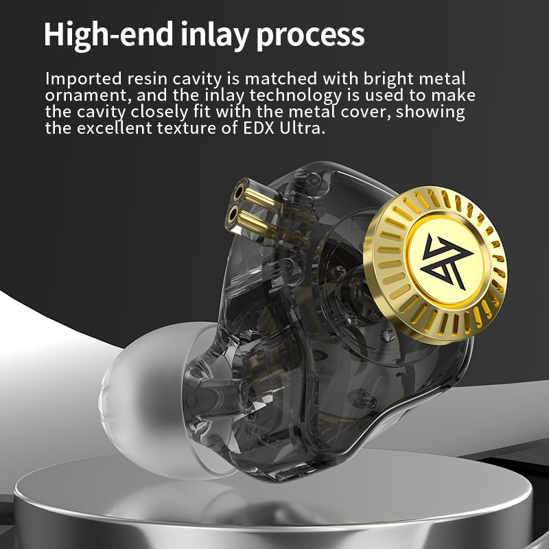 KZ EDX-Headset Hi-fi Ultra Ber - In Ear Monitors For Singers ulasan dan harga