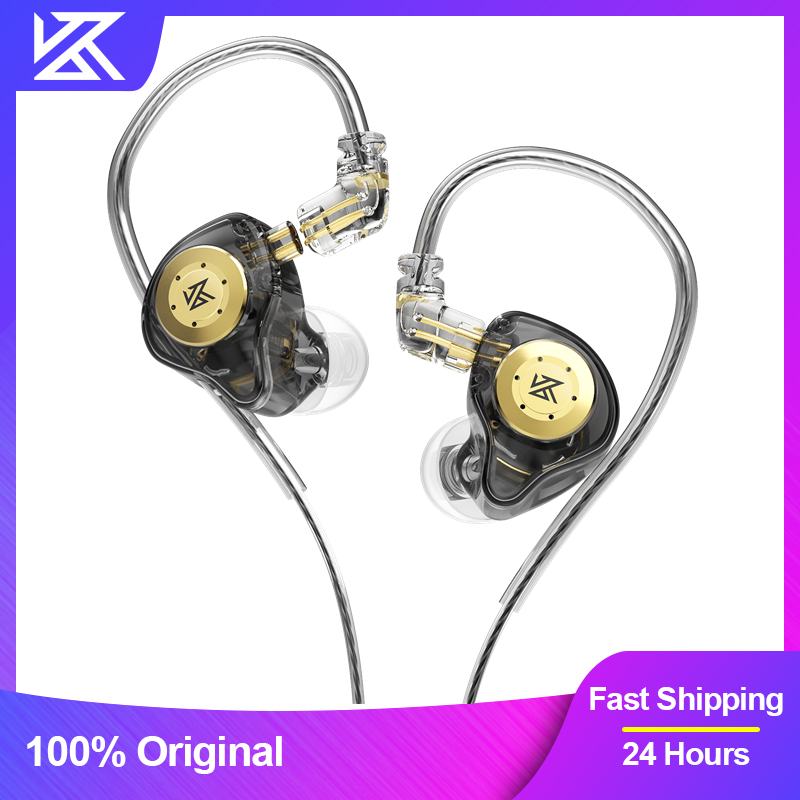 KZ EDX Pro earphone dinamis, M - In Ear Monitors For Singers ulasan dan harga